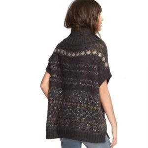 SOLD  |  FREE PEOPLE  |  M  | Cowl Neck Fairisle Sweater Vest